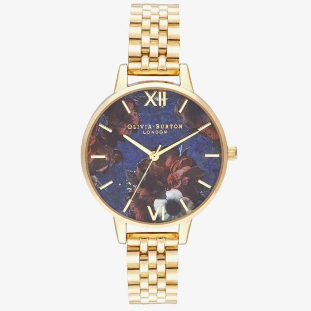 Olivia Burton Gold Stainless Steel Watch LUNESCAPE