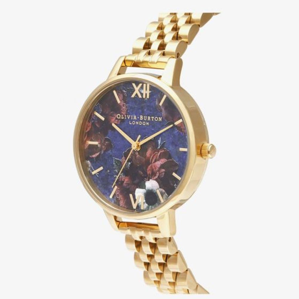 Olivia Burton Gold Stainless Steel Watch LUNESCAPE