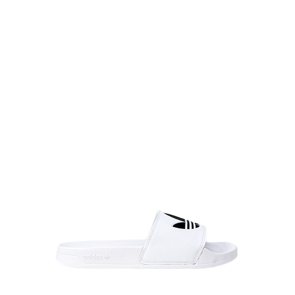 Adidas White Polyester Slipper LUNESCAPE