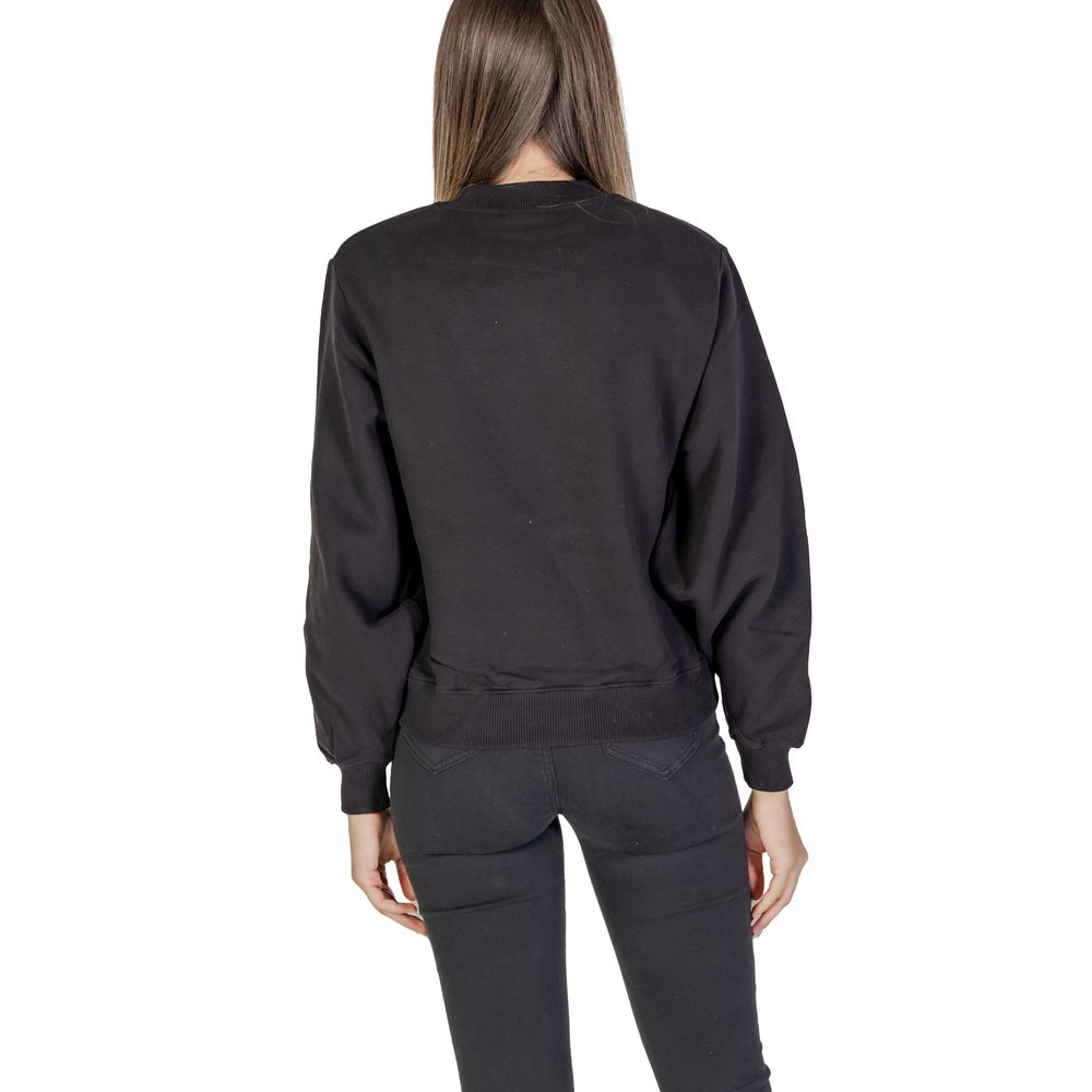 Calvin Klein Jeans Black Cotton Sweater LUNESCAPE