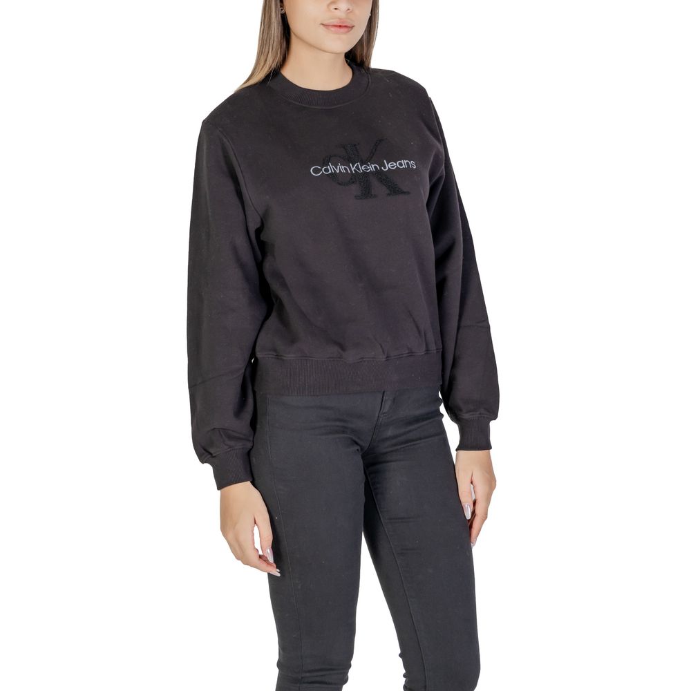 Calvin Klein Jeans Black Cotton Sweater LUNESCAPE