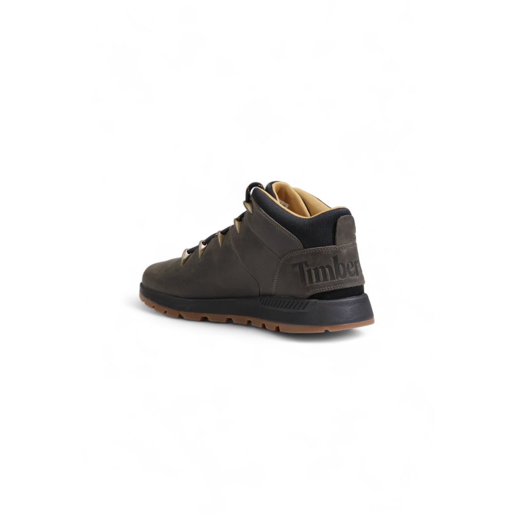 Timberland Gray Recycled Leather Sneaker LUNESCAPE