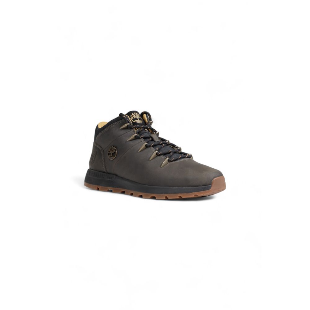 Timberland Gray Recycled Leather Sneaker LUNESCAPE