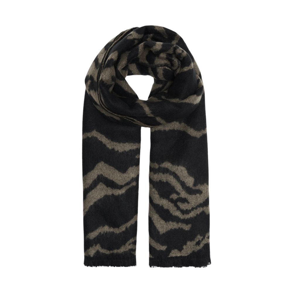 Only Beige Marabou Scarf LUNESCAPE