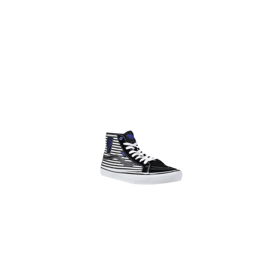 Vans Black And White Leather Sneaker LUNESCAPE