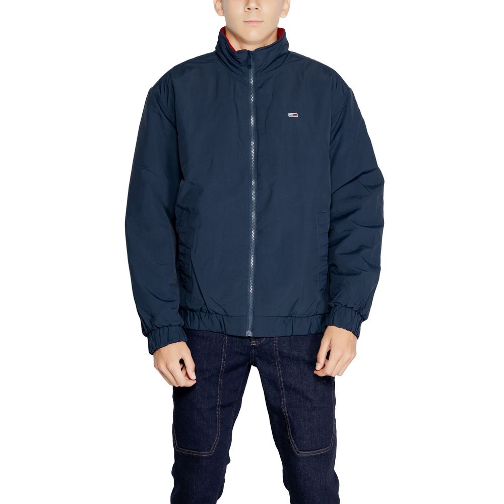 Tommy Hilfiger Jeans Blue Polyamide Jackets & Coat LUNESCAPE