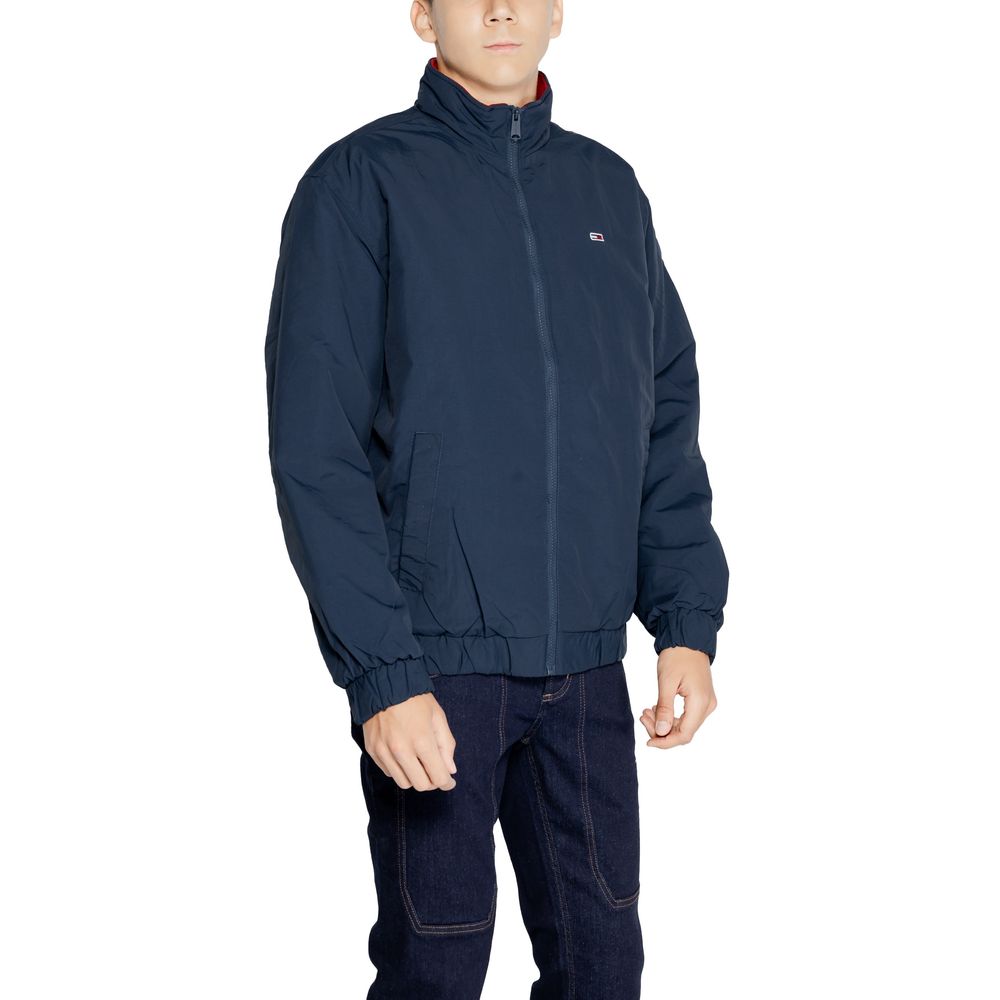 Tommy Hilfiger Jeans Blue Polyamide Jackets & Coat LUNESCAPE