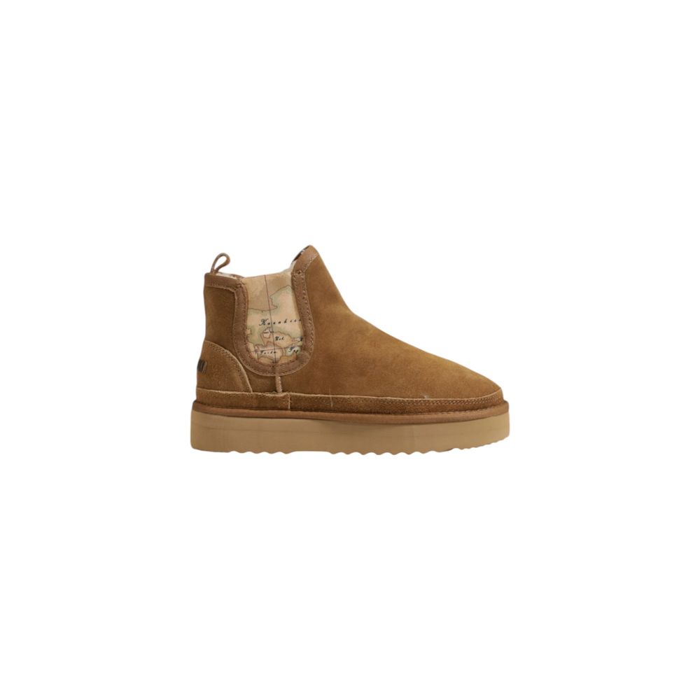 Alviero Martini Prima Classe Beige Leather Ankle LUNESCAPE