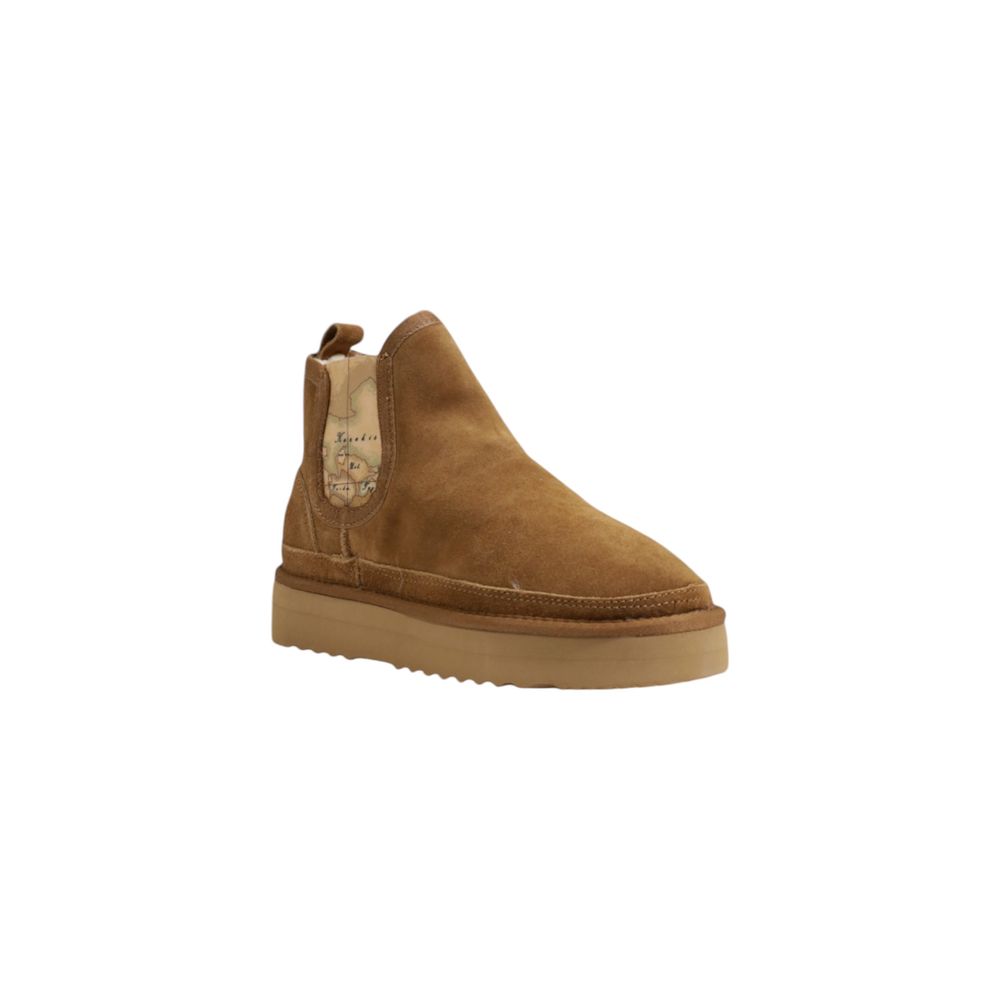 Alviero Martini Prima Classe Beige Leather Ankle LUNESCAPE