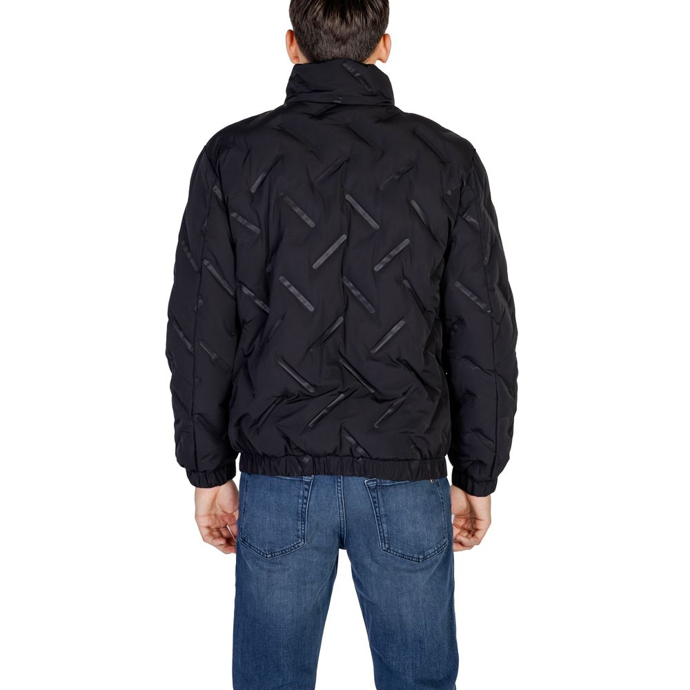Antony Morato Black Polyester Jackets & Coat LUNESCAPE