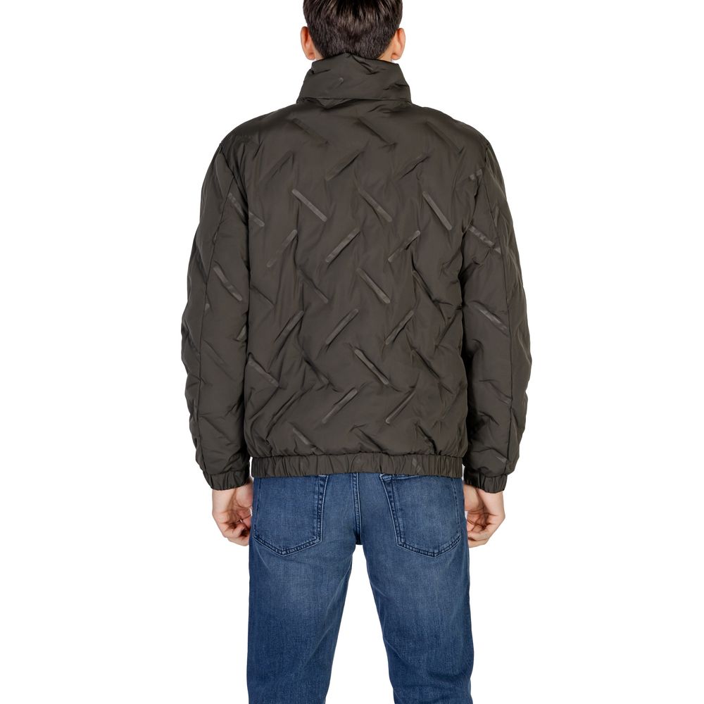 Antony Morato Green Polyester Jackets & Coat LUNESCAPE