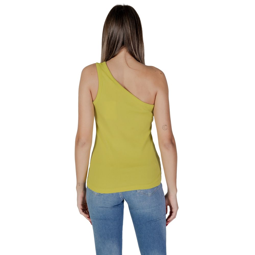B.Young Yellow Cotton Top LUNESCAPE