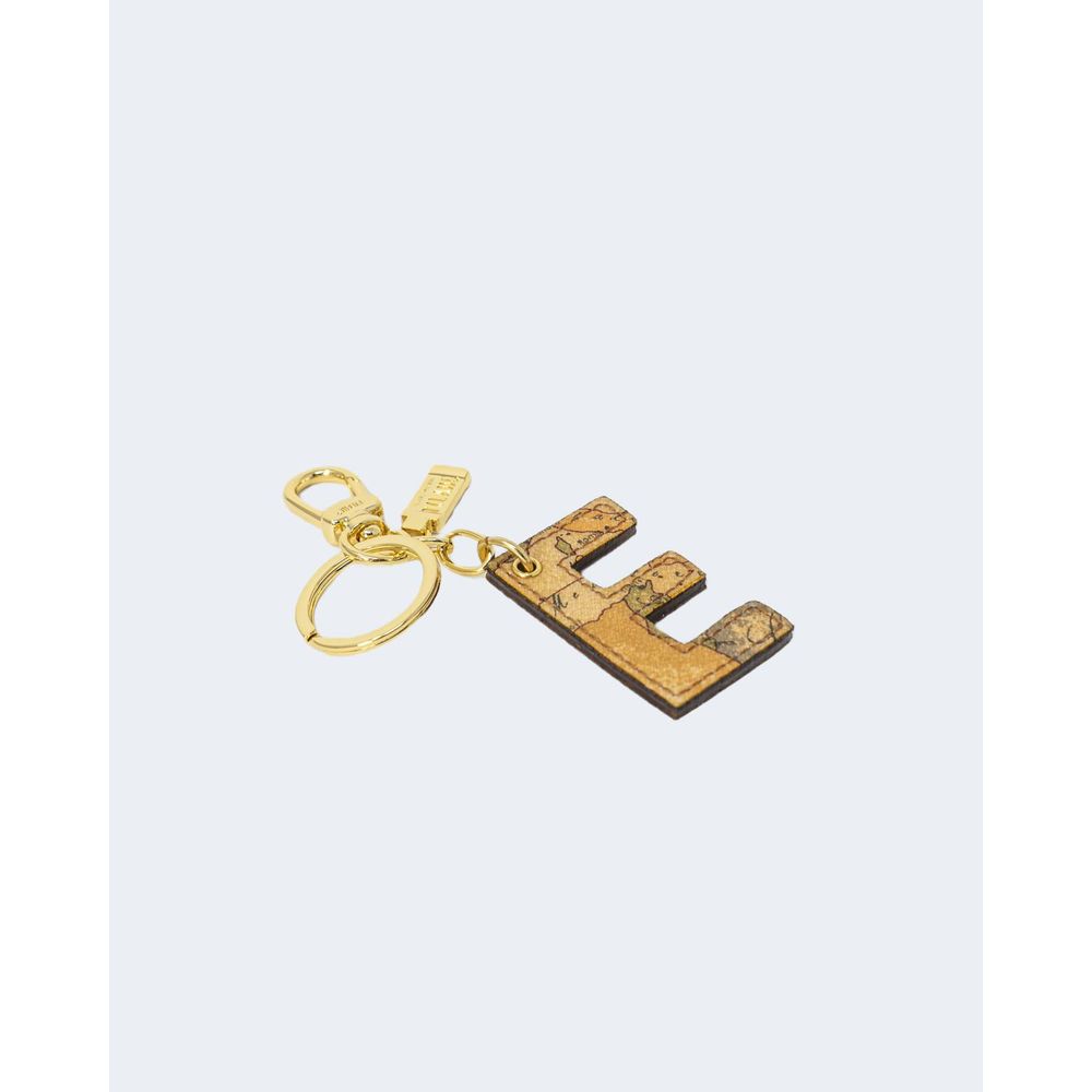 Alviero Martini Prima Classe Beige Leather Keychain LUNESCAPE