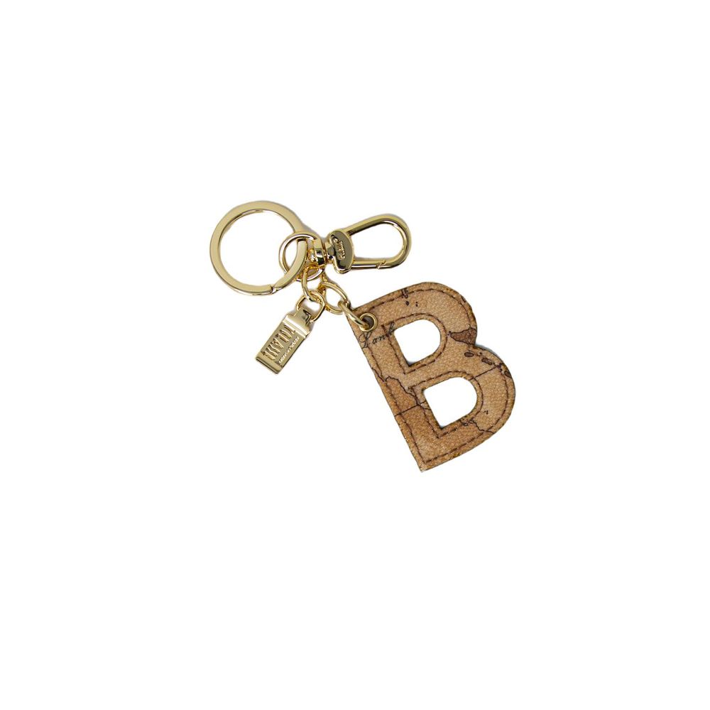 Alviero Martini Prima Classe Beige Cotton Keychain LUNESCAPE