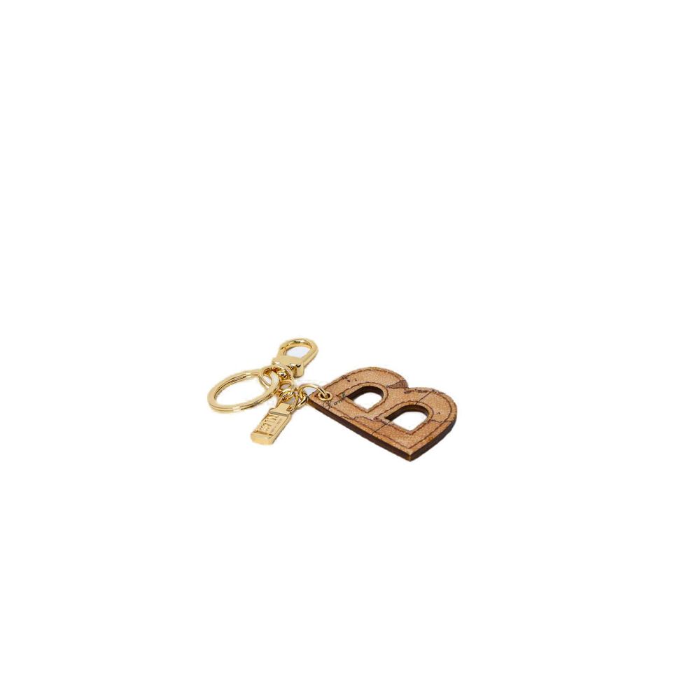 Alviero Martini Prima Classe Beige Cotton Keychain LUNESCAPE
