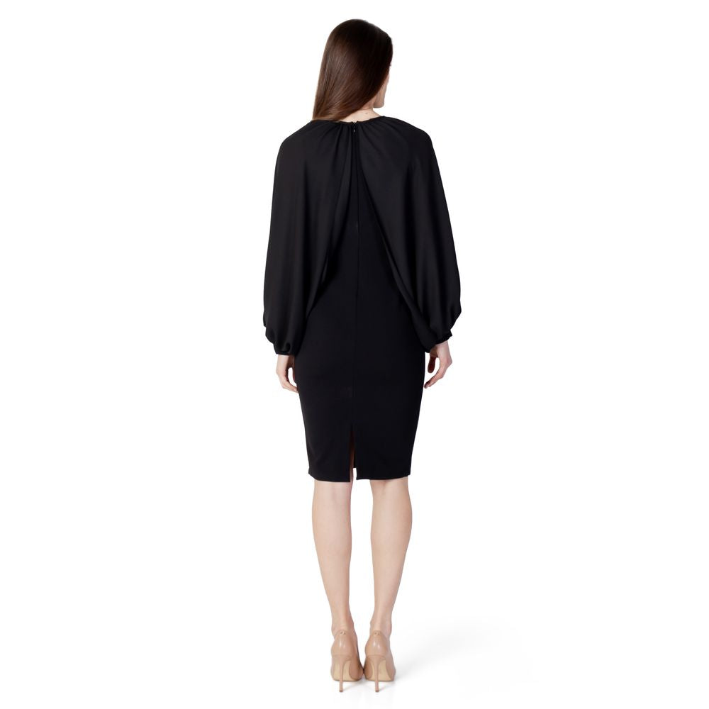 Rinascimento Black Polyester Long LUNESCAPE