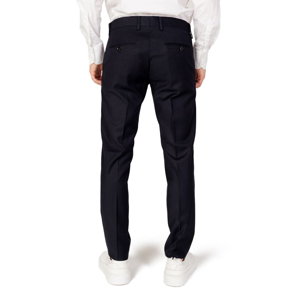 Antony Morato Blue Polyester Pant LUNESCAPE