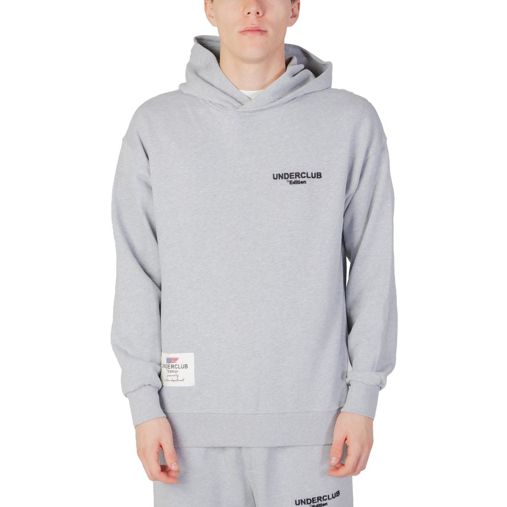 Underclub Gray Cotton Hoody LUNESCAPE