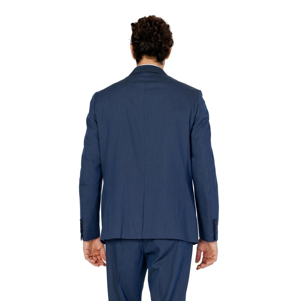 Antony Morato Blue Polyester Blazer LUNESCAPE