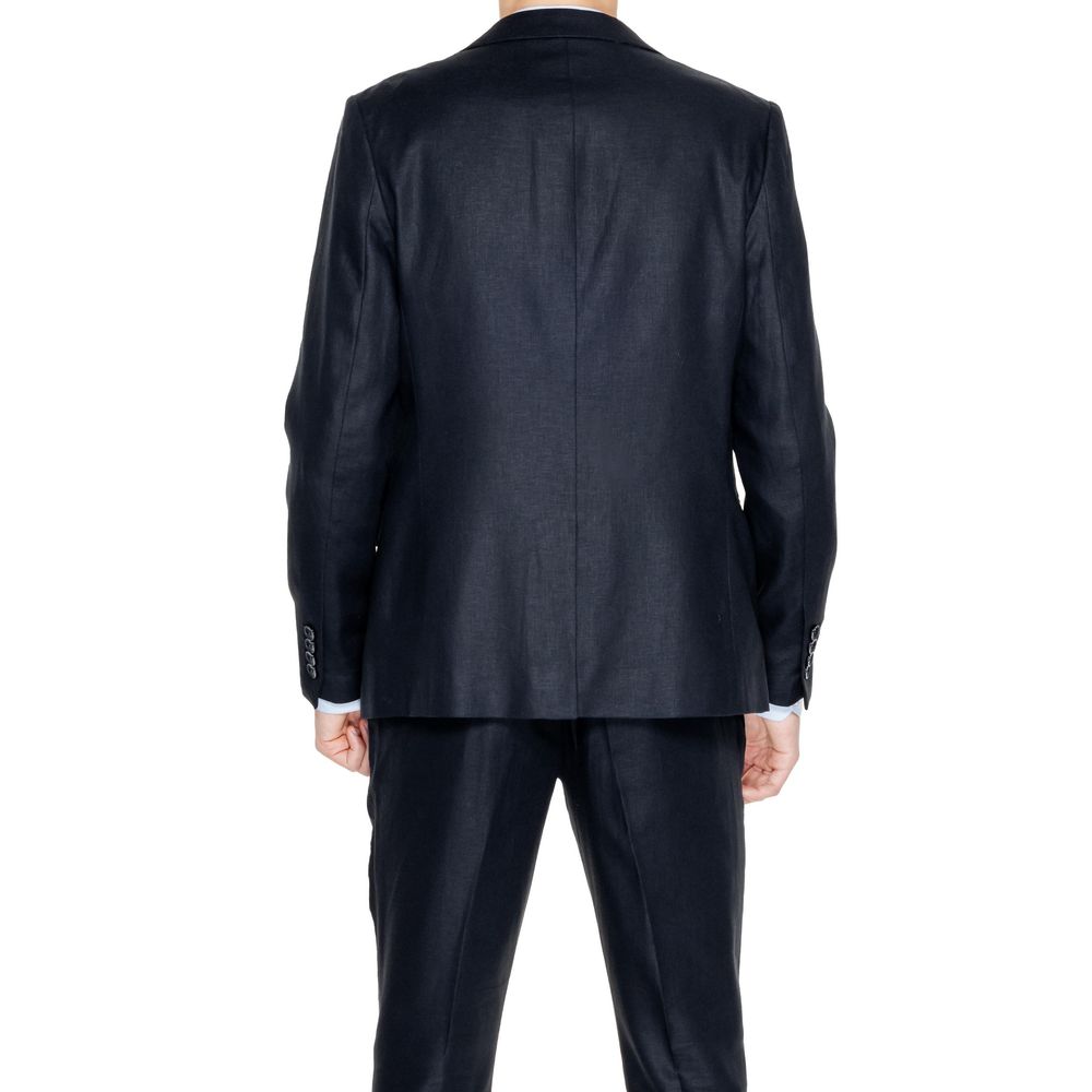 Antony Morato Black Linen Blazer LUNESCAPE