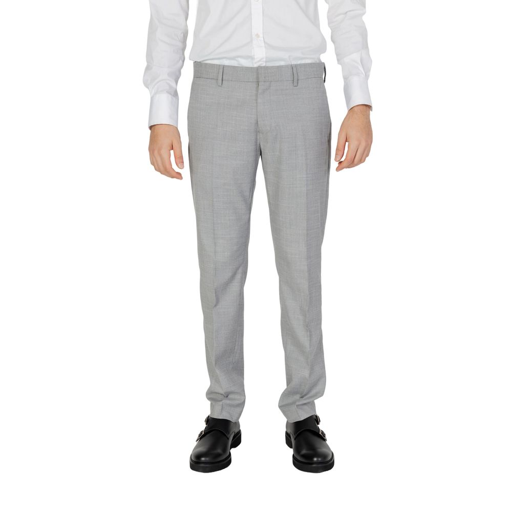 Antony Morato Gray Polyester Pant LUNESCAPE