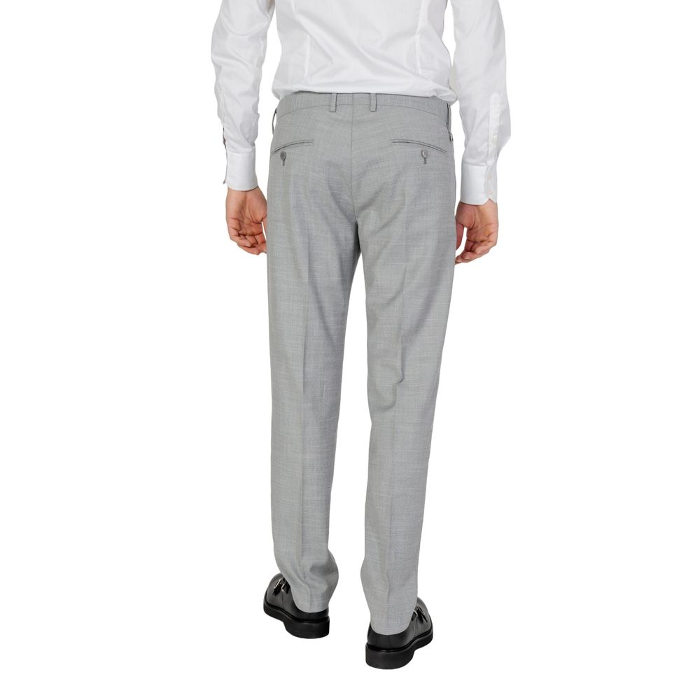 Antony Morato Gray Polyester Pant LUNESCAPE