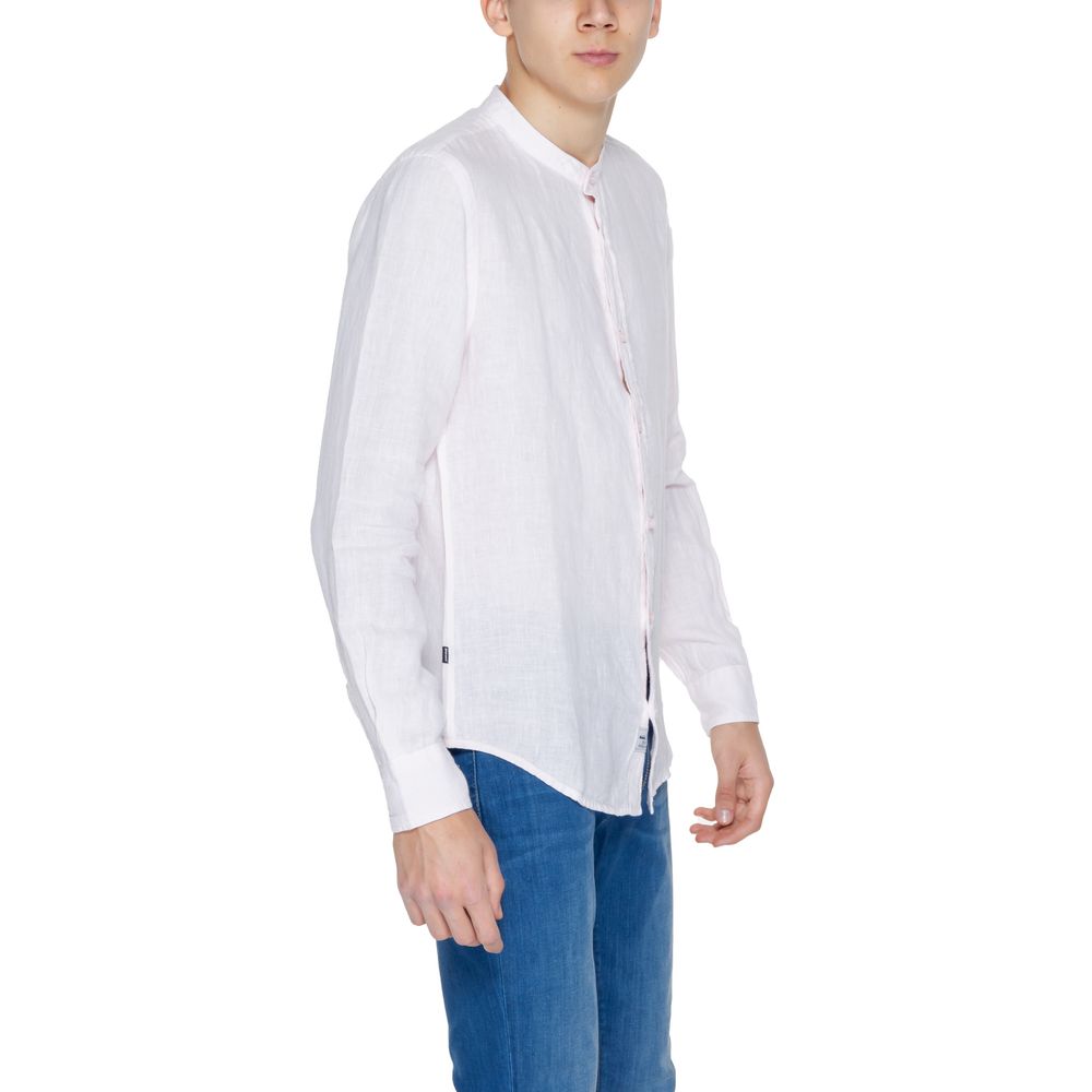 Blauer Multicolor Linen Dress Shirt