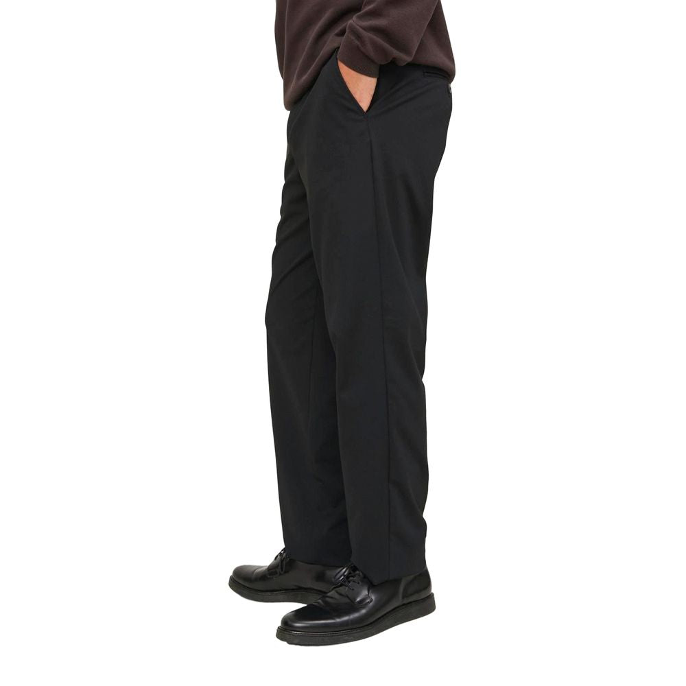 Jack Jones Black Recycled Polyester Pant LUNESCAPE