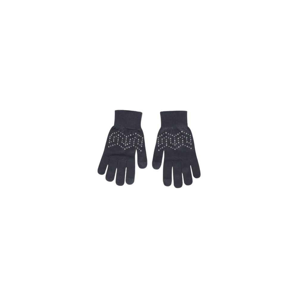 Pieces Gray Recycled Polyester Glove LUNESCAPE