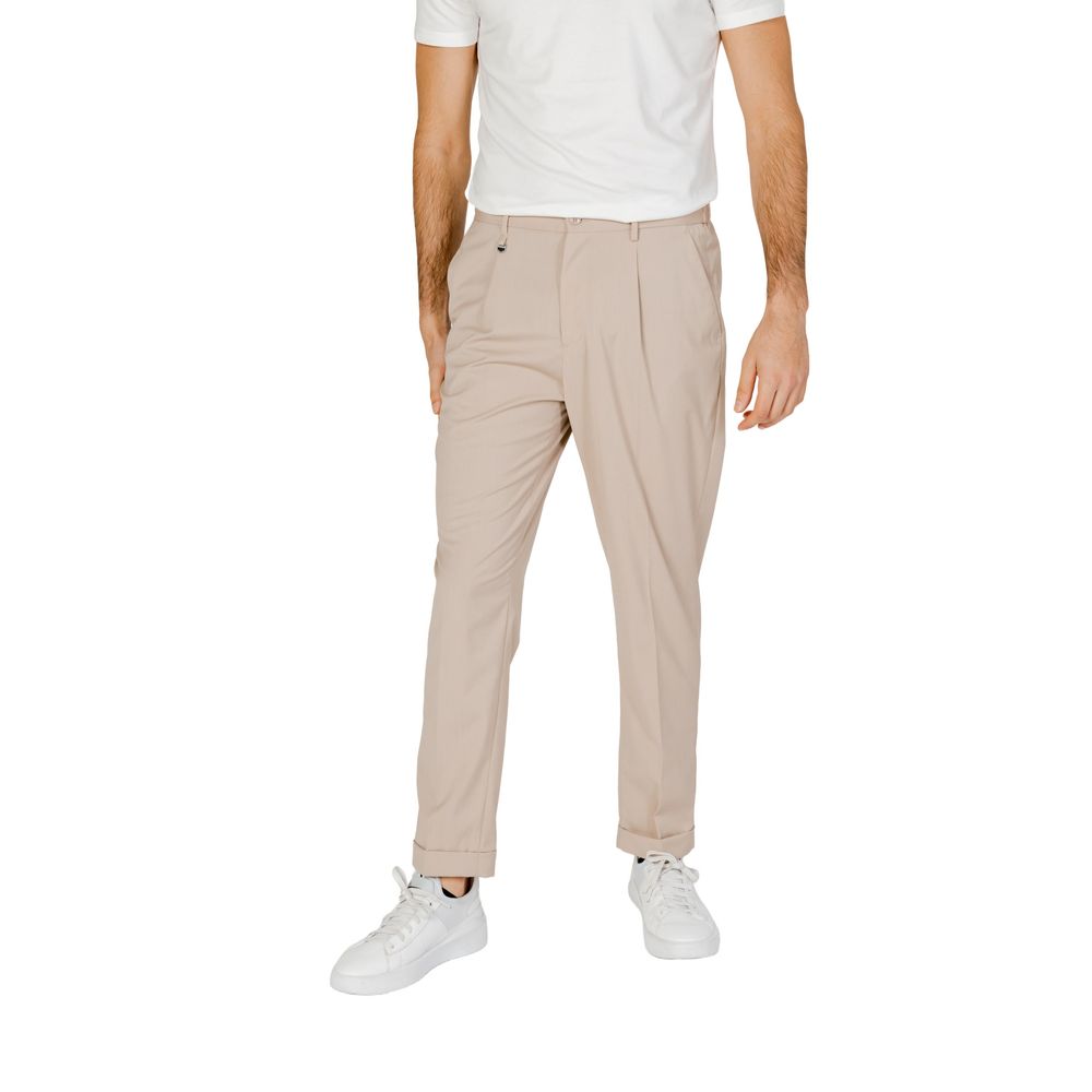 Antony Morato Beige Polyester Pant LUNESCAPE