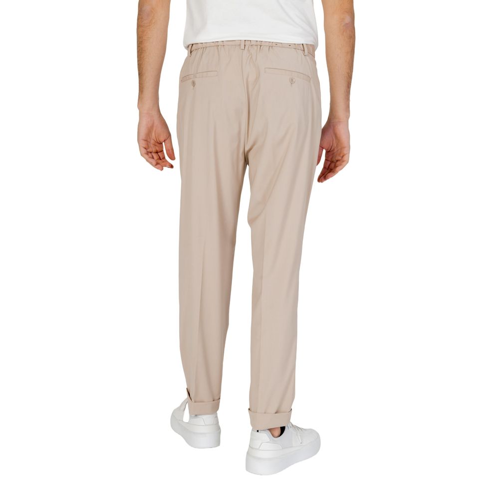 Antony Morato Beige Polyester Pant LUNESCAPE