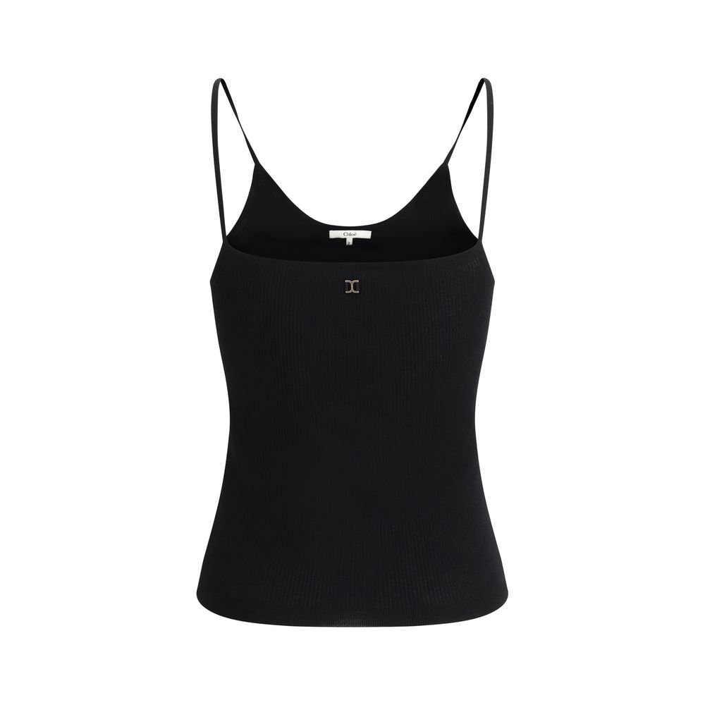 Chloé Ribbed Top LUNESCAPE