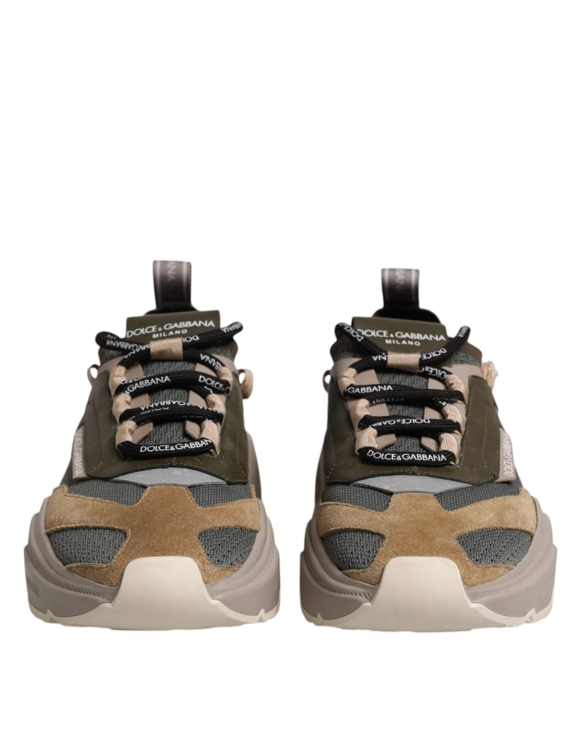 Dolce & Gabbana Multicolor Daymaster Low Top Sneakers Shoes LUNESCAPE