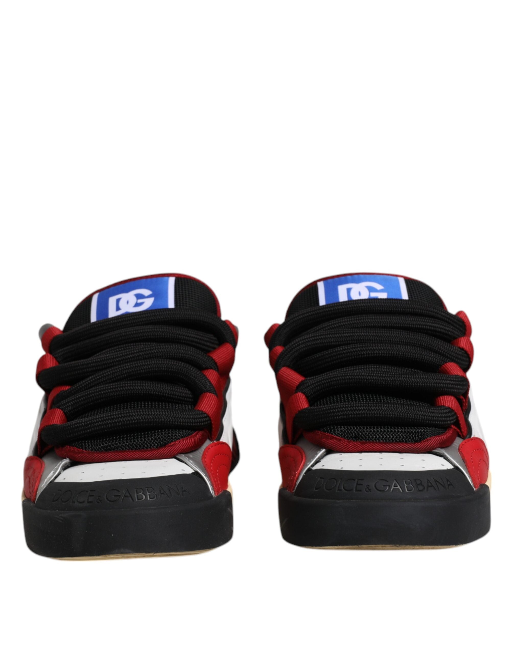 Dolce & Gabbana Multicolor Portofino Space Sneakers Shoes LUNESCAPE