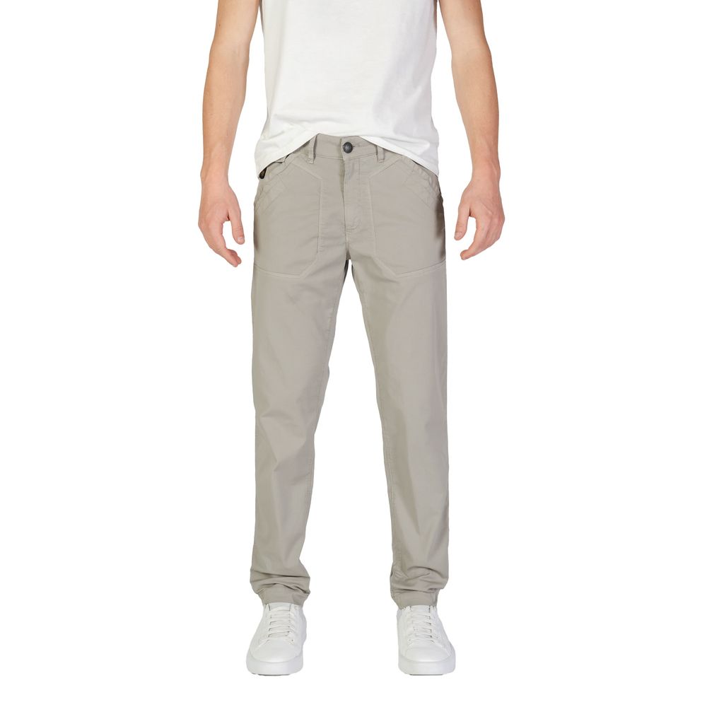 Refrigiwear Gray Cotton Pant LUNESCAPE