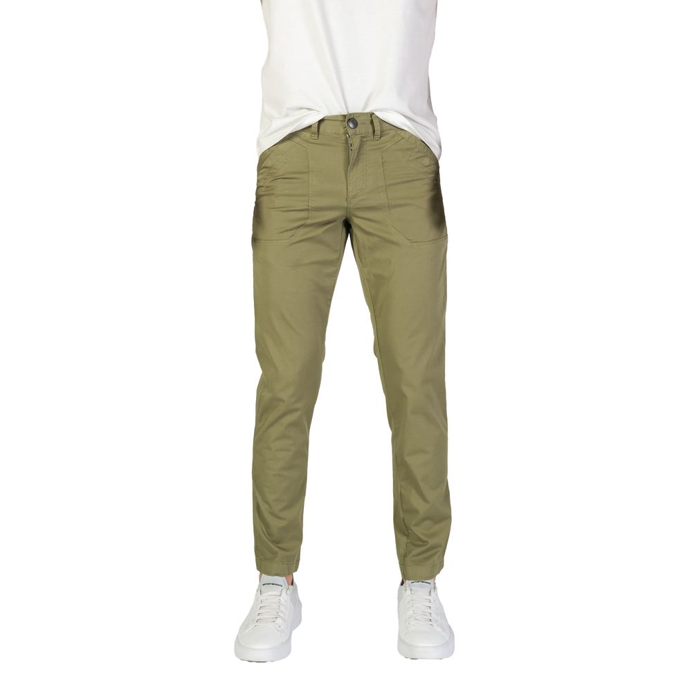 Refrigiwear Green Cotton Pant LUNESCAPE
