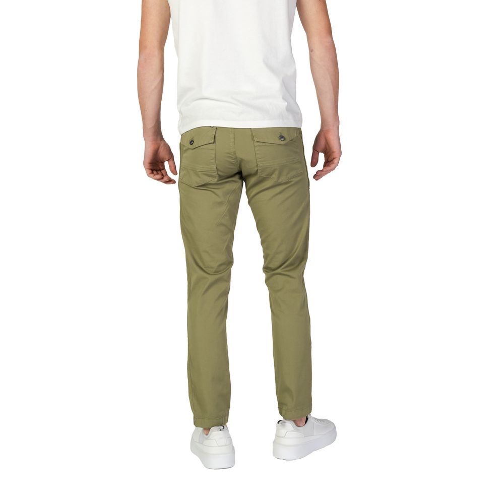 Refrigiwear Green Cotton Pant LUNESCAPE