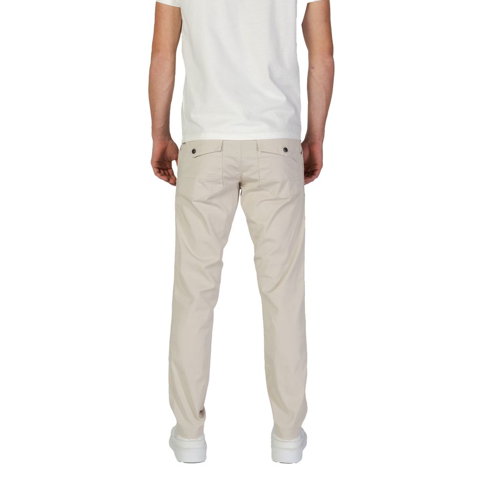 Refrigiwear Beige Cotton Pant LUNESCAPE