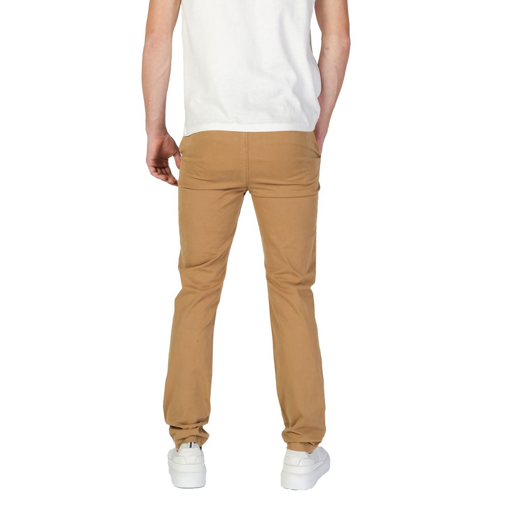 Superdry Beige Cotton Skinny Pant LUNESCAPE
