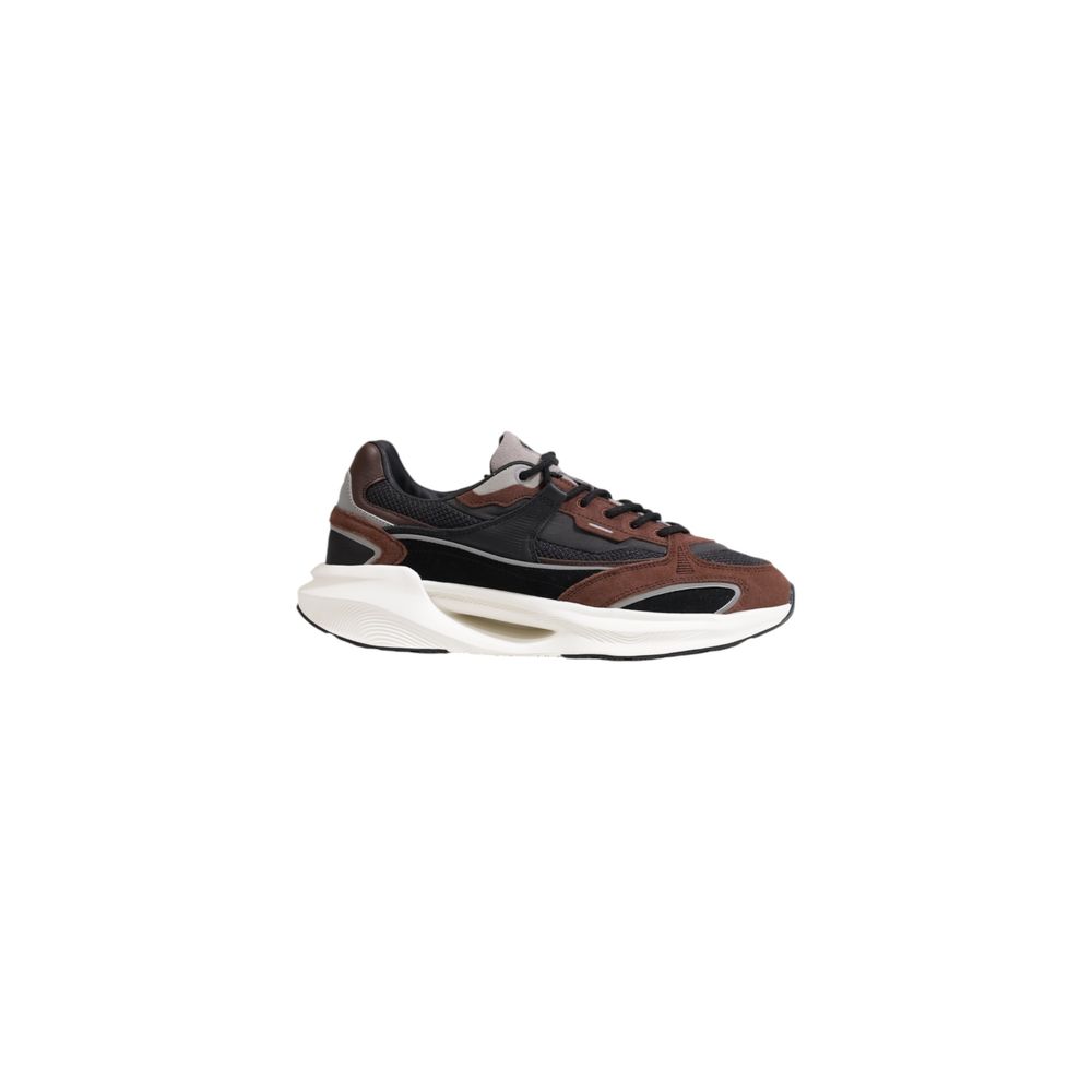 D.A.T.E Gray Fabric Sneaker LUNESCAPE