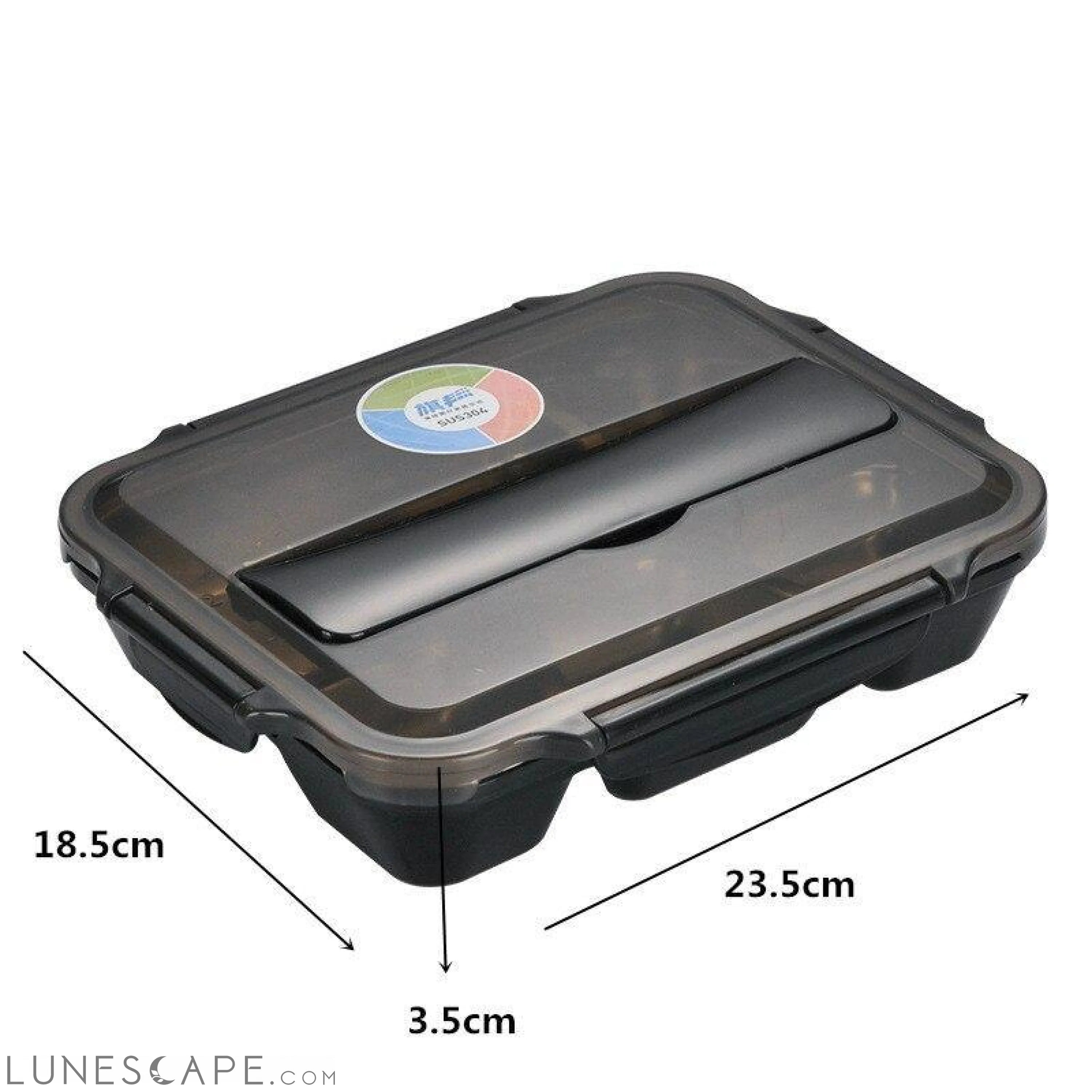 5-Compartment Bento Lunch Box LUNESCAPE