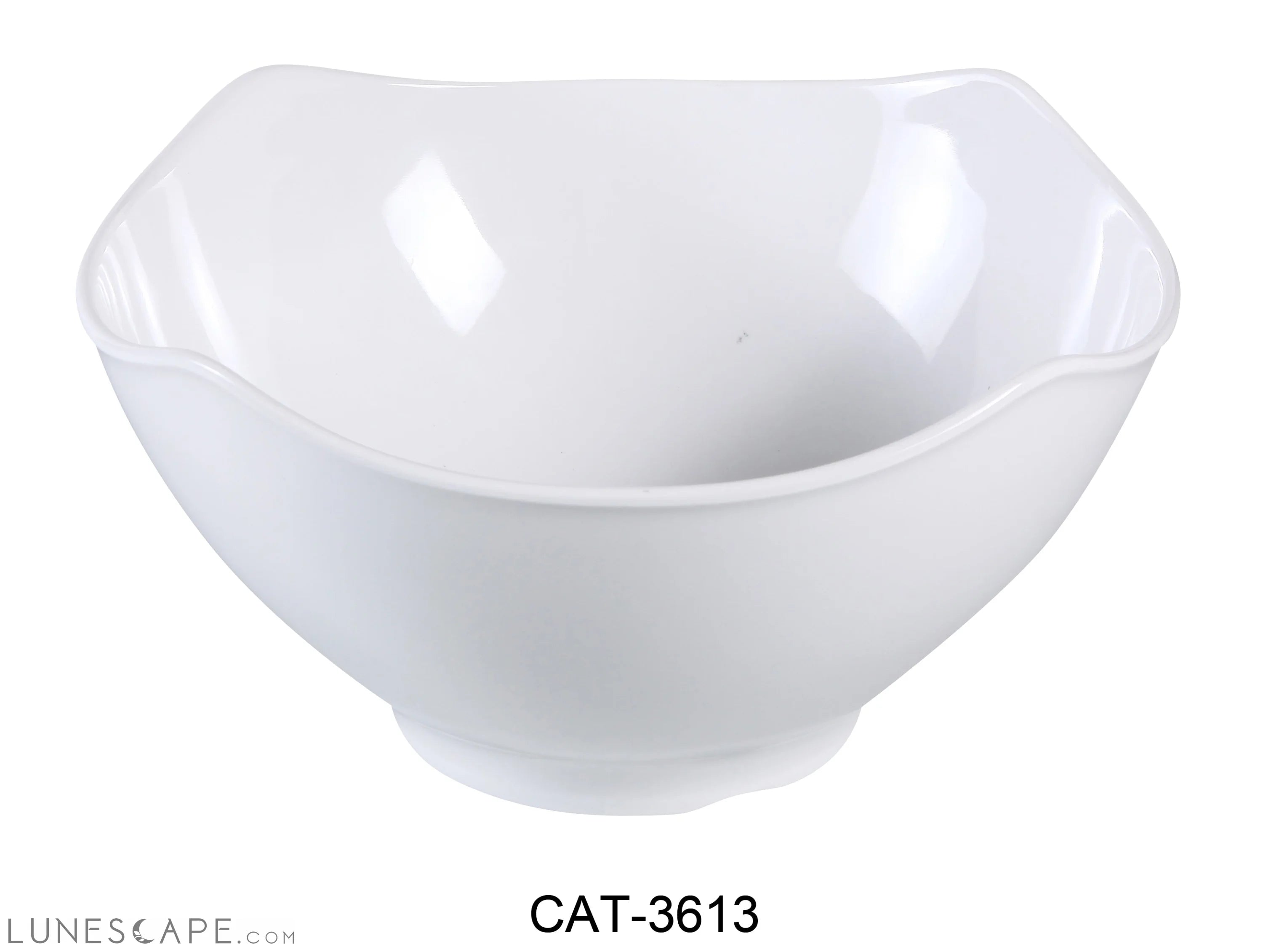 5.5 Quart White Serving Bowl LUNESCAPE