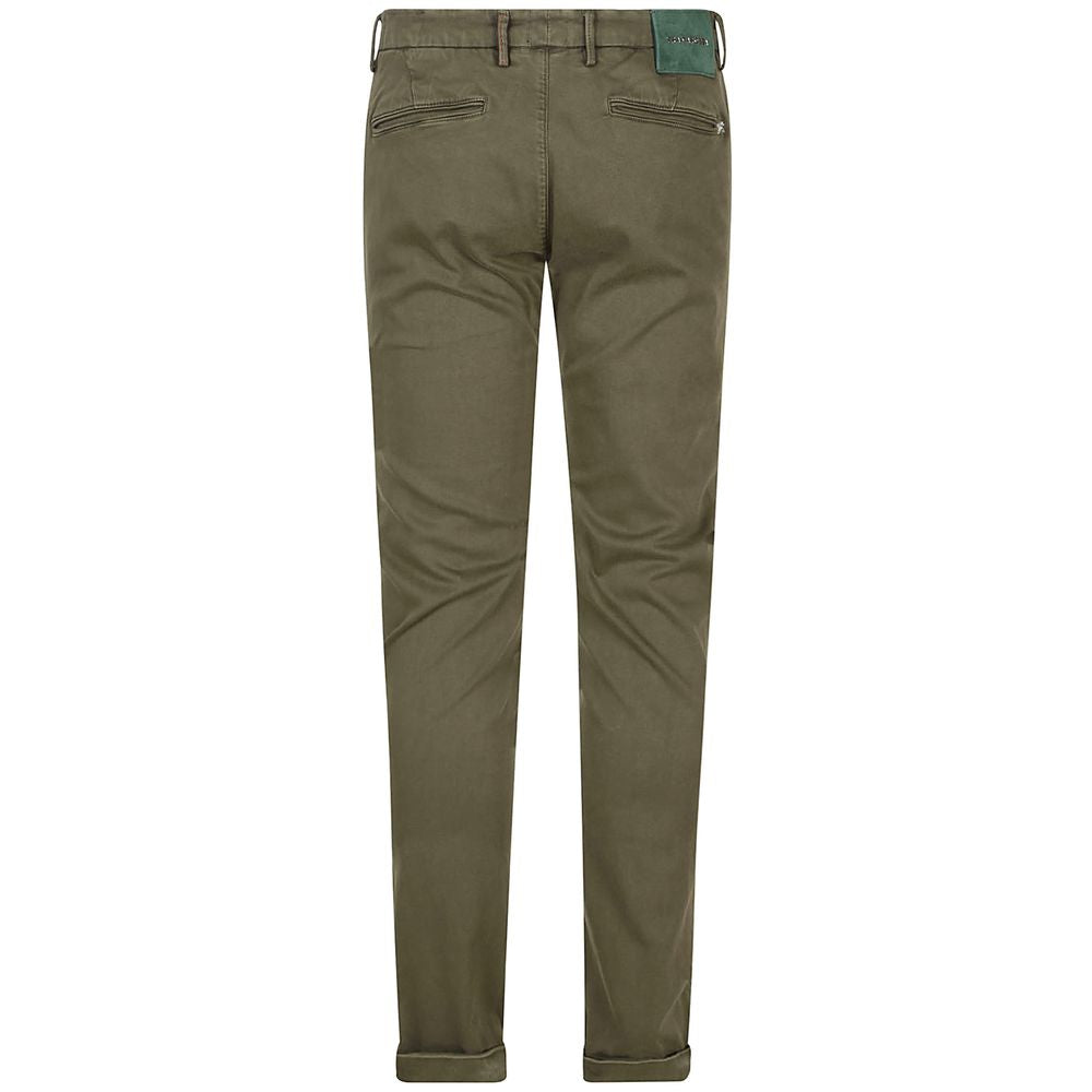 Tramarossa Green Cotton Jeans & Pant LUNESCAPE
