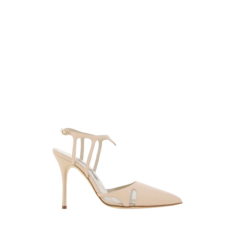 Manolo Blahnik Arcadia Fabio Pumps LUNESCAPE