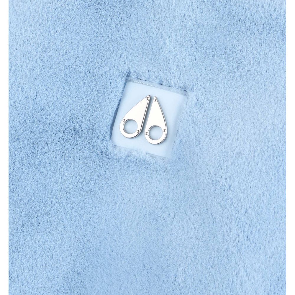 Moose Knuckles Light Blue Nylon Women Jacket LUNESCAPE