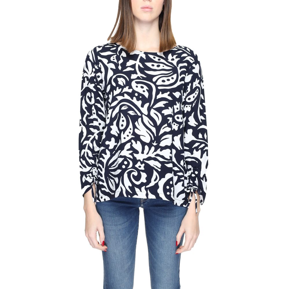 Street One Blue Viscose Blouse