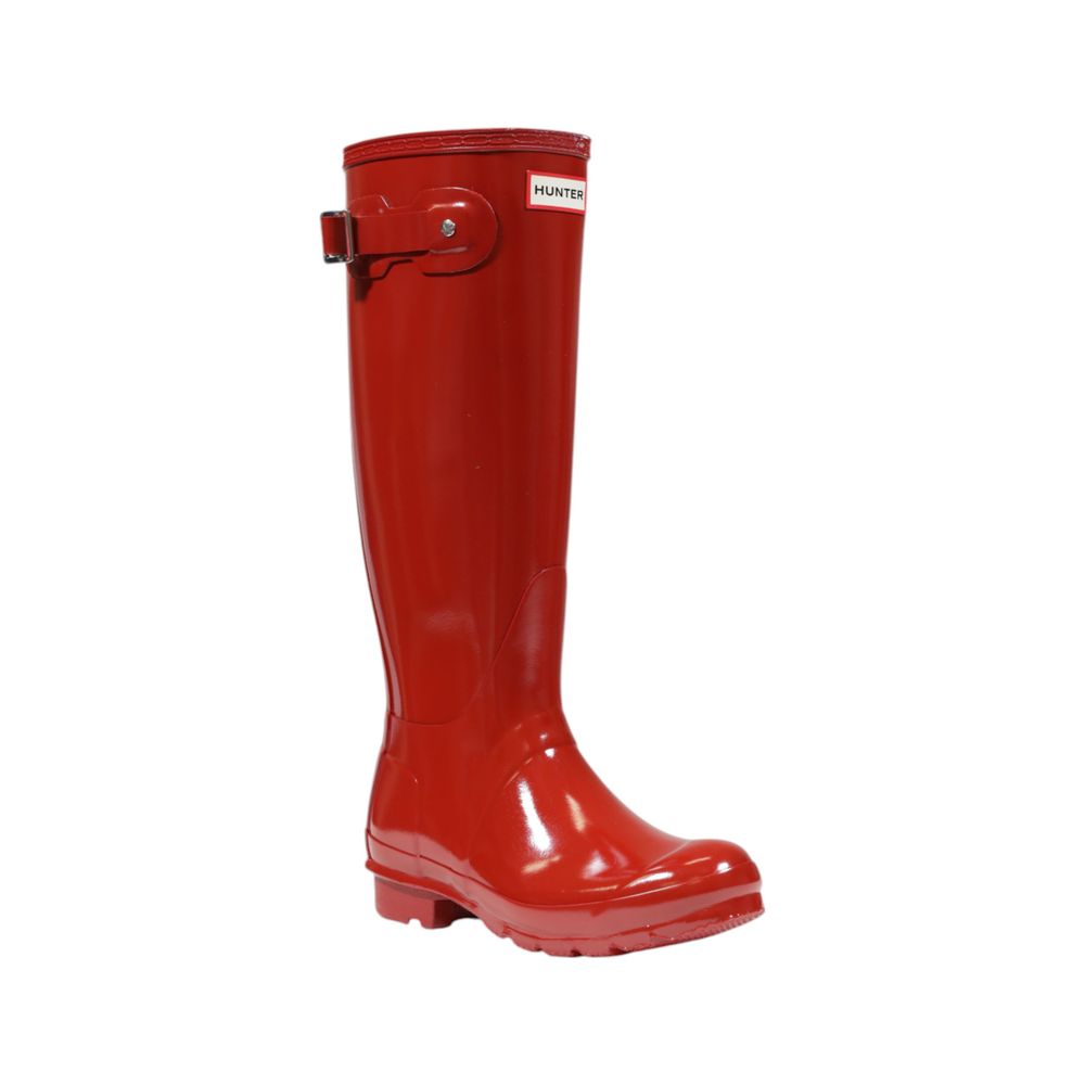 Hunter Red High Gloss Rain Boot LUNESCAPE