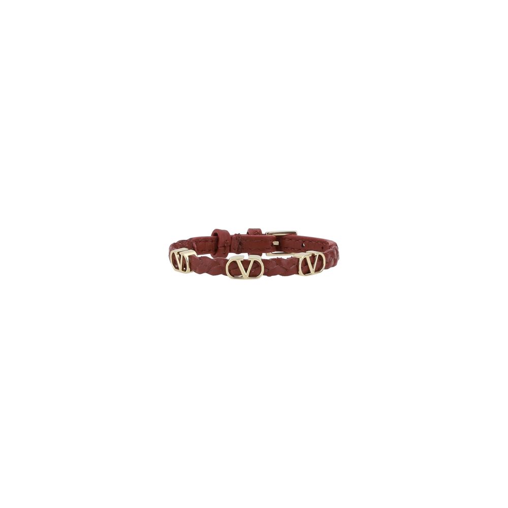 Valentino Garavani Leather Bracelet LUNESCAPE