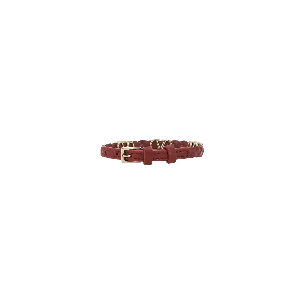 Valentino Garavani Leather Bracelet LUNESCAPE