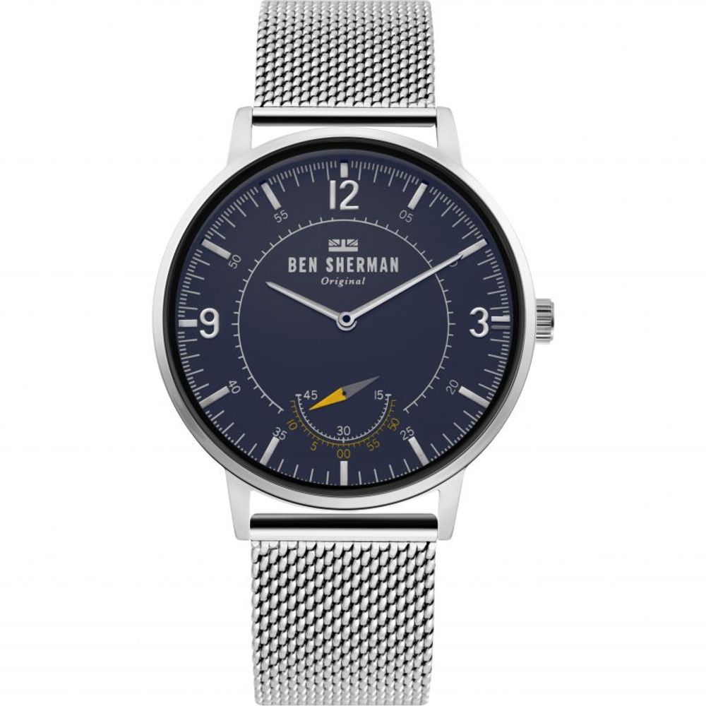 Ben Sherman Silver Stainless Steel Watch LUNESCAPE